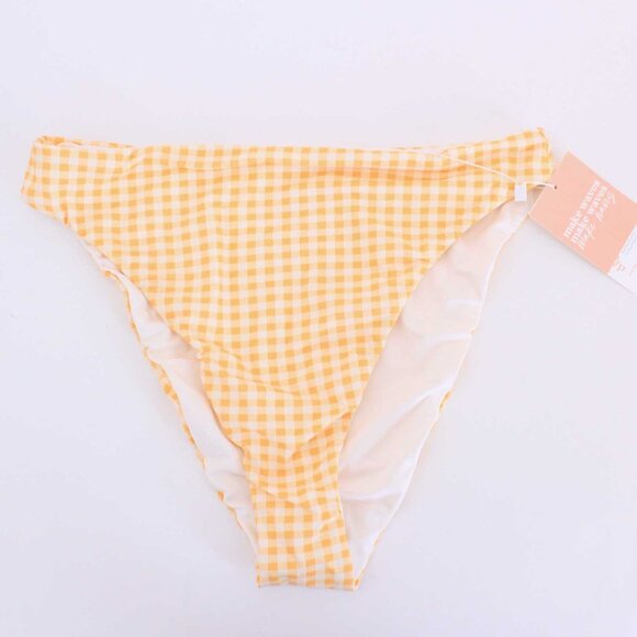 Dippin Daisys Seashore Gingham Sunset Picnic Bikini Bottom - Picture 1 of 4